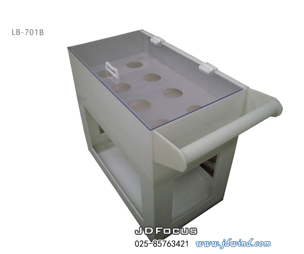 南京PP强酸碱推车LB-701B配防溅罩